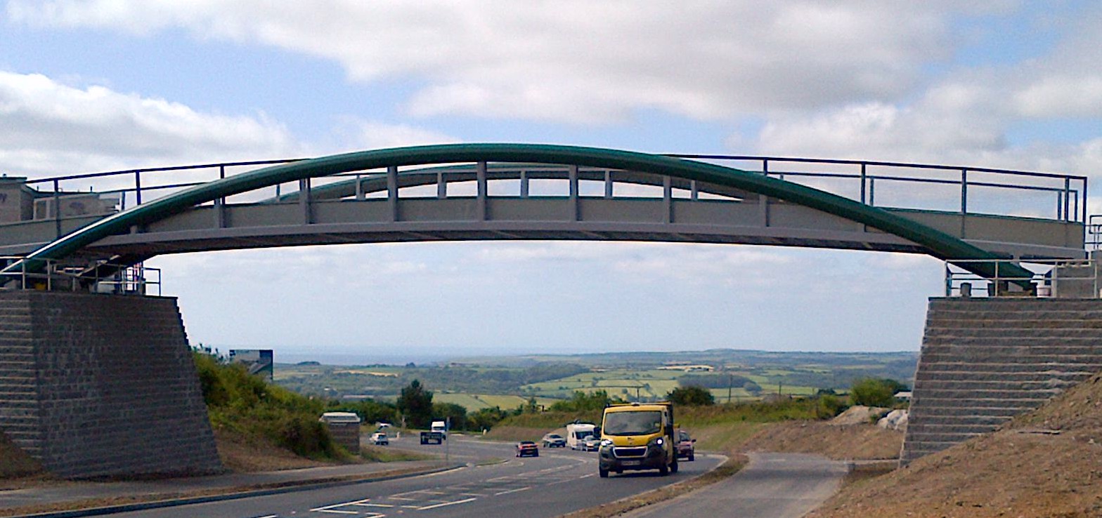 Cycle/Bridle Bridge at Scredda Bridge, Cornwall